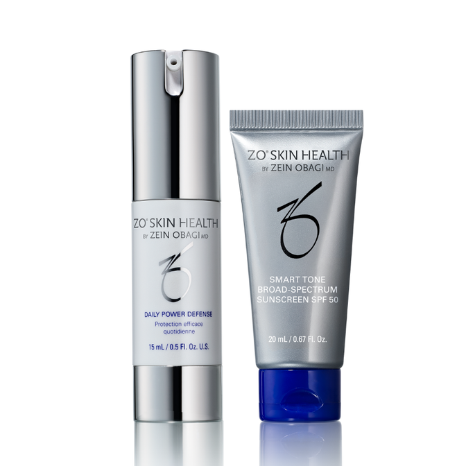 ZO Daily Power Defence 15ml & ZO Smart Tone SPF50 20ml Duo
