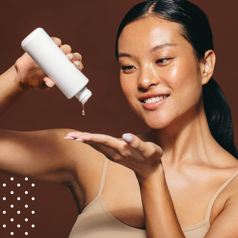 how much does it cost to treat sensitive skin - woman using skincare product