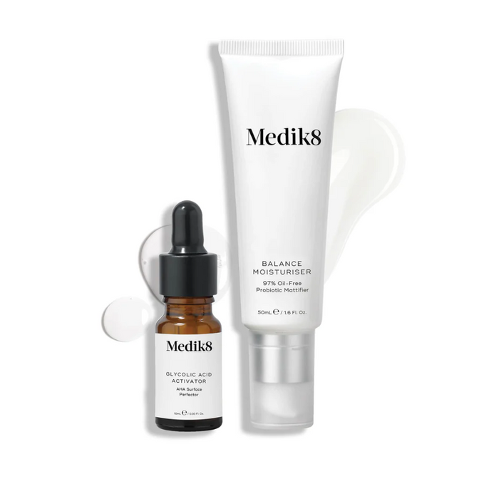 Balance Moisturiser + Glycolic Acid Activator