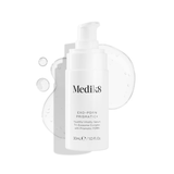 Medik8 serum bottle with dropper on a white background