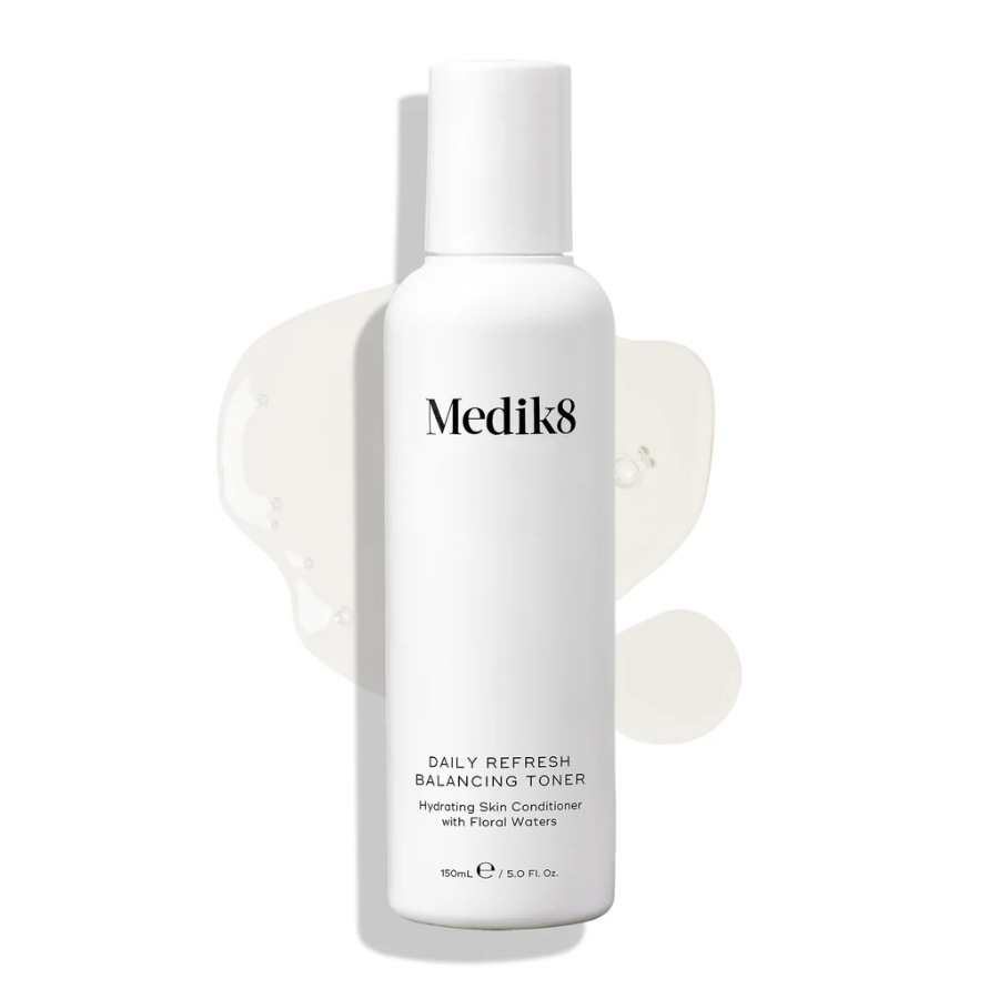 Medik8 Daily Refresh Balancing Toner
Hydrating Skin Conditioner with Floral Waters