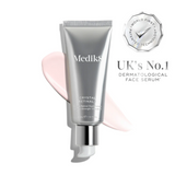 Medik8 Crystal Retinol serum bottle with a pink swatch on a white Crystal Retinal®
Award-winning Age-Defying Vitamin A Night Sensitive