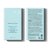 SkinCeuticals Blemish + Age Defense packaging on a white background